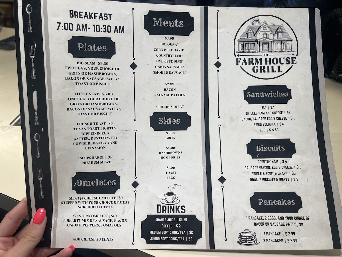 The Farmhouse Grill Menu - Image 2